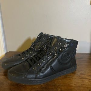 Chanel interlocking CC sneakers